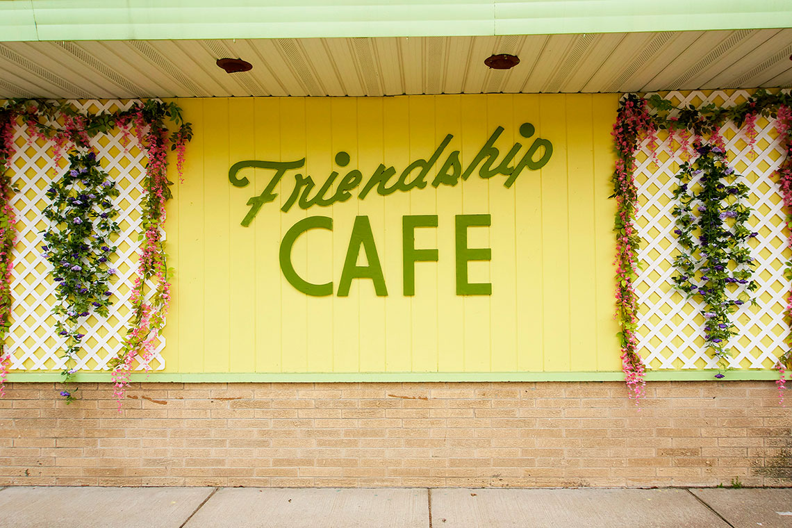 Editorial of the Friendship Cafe, Friendship, Wisconsin.