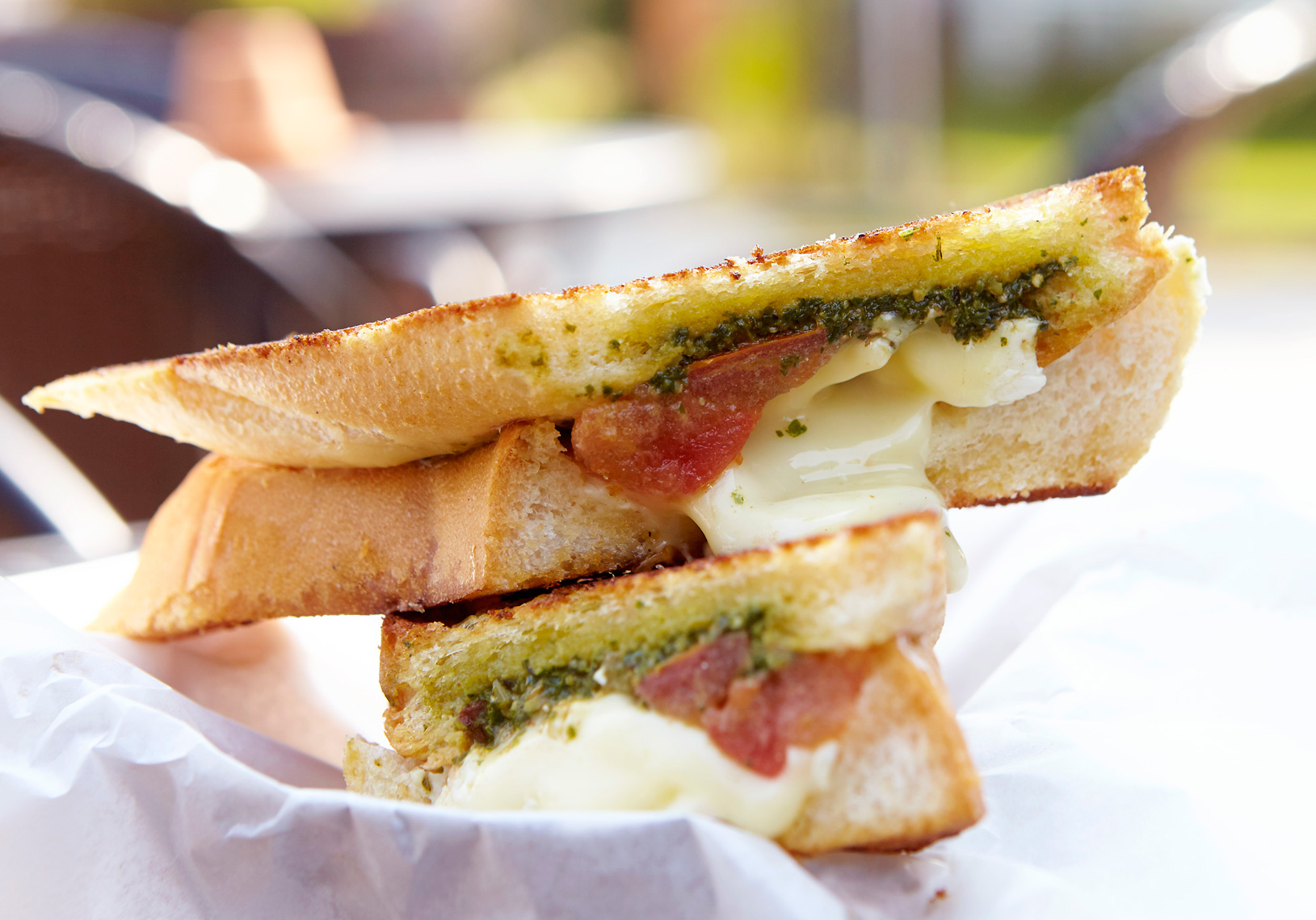 Food Photography, Grilled Cheese Sandwich by Foxfire Foods.