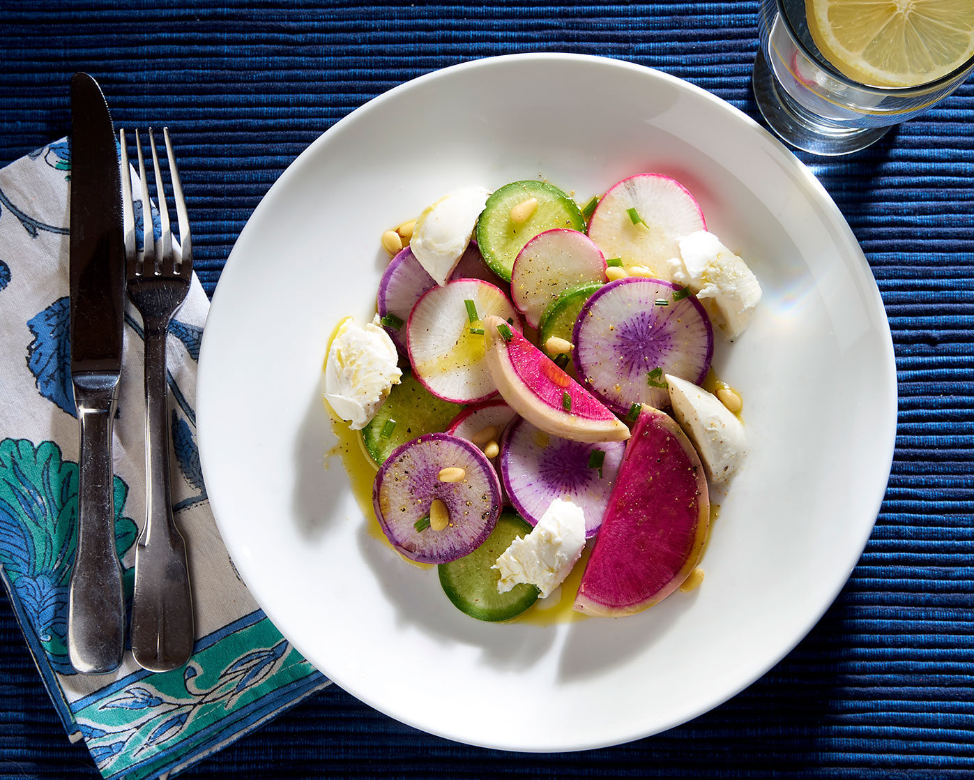 Food Photography Fresh Radish Salad