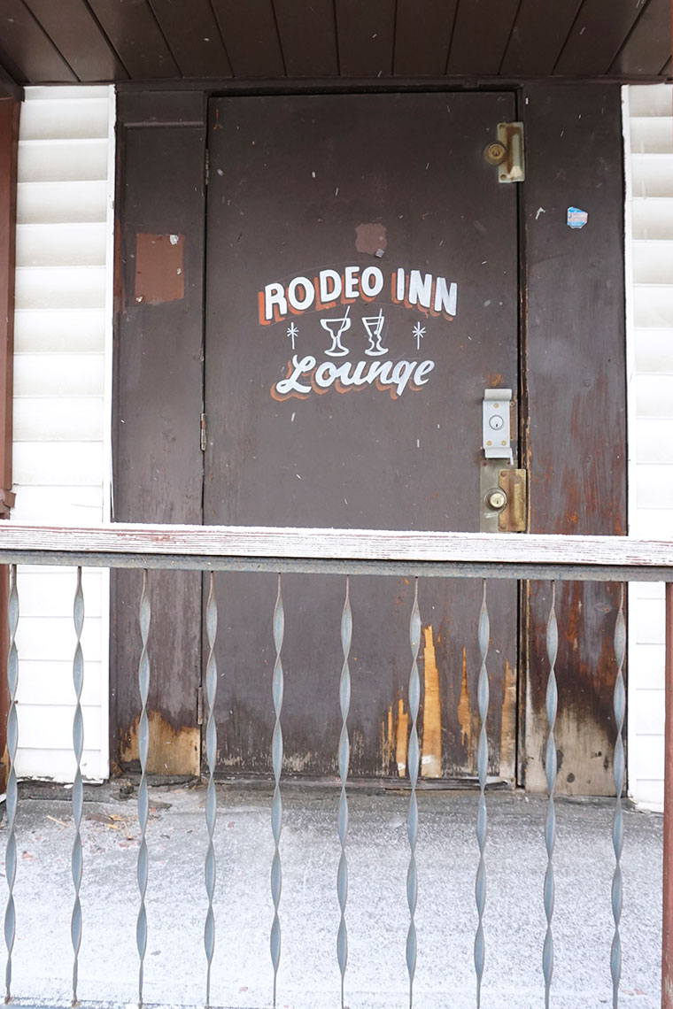 Rodeo Inn Door