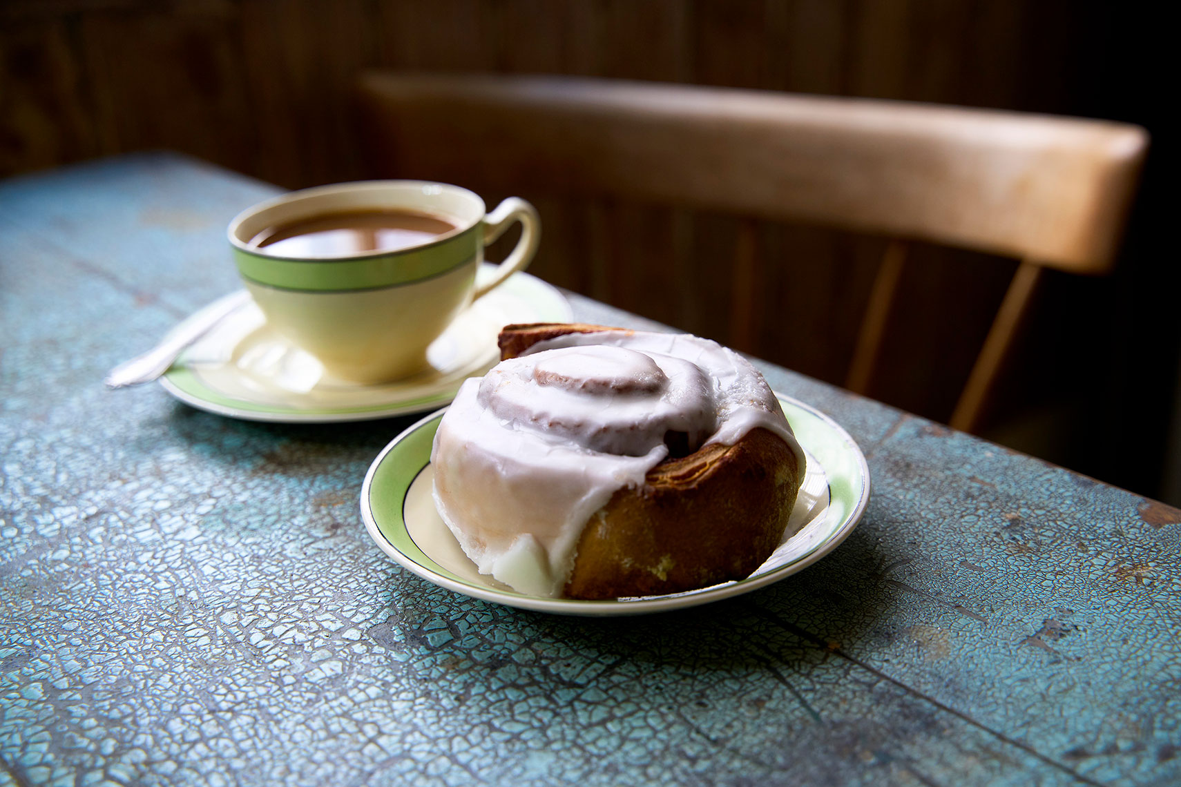 Editorial Photo of Sweet Rolls  From Bywater Bakery.
