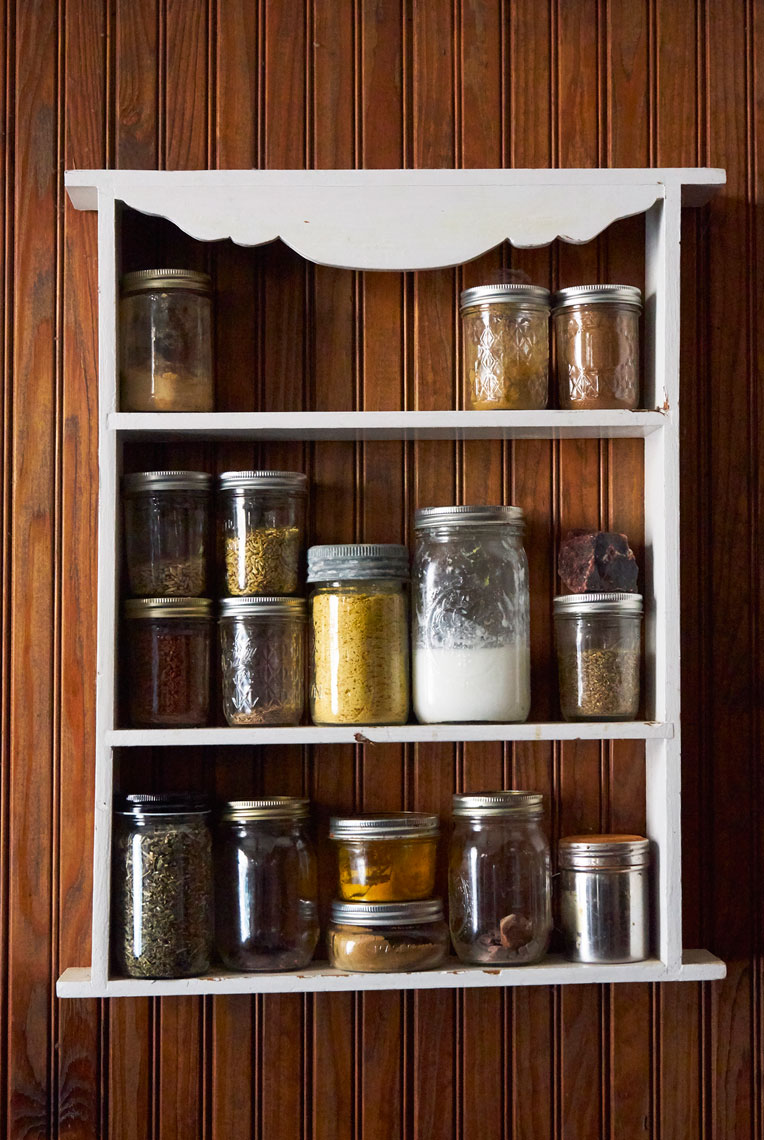 Product Photo of Spice Rack in Kitchen.